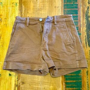 Everlane “The Cotton Twill Short” in Ochre size 2